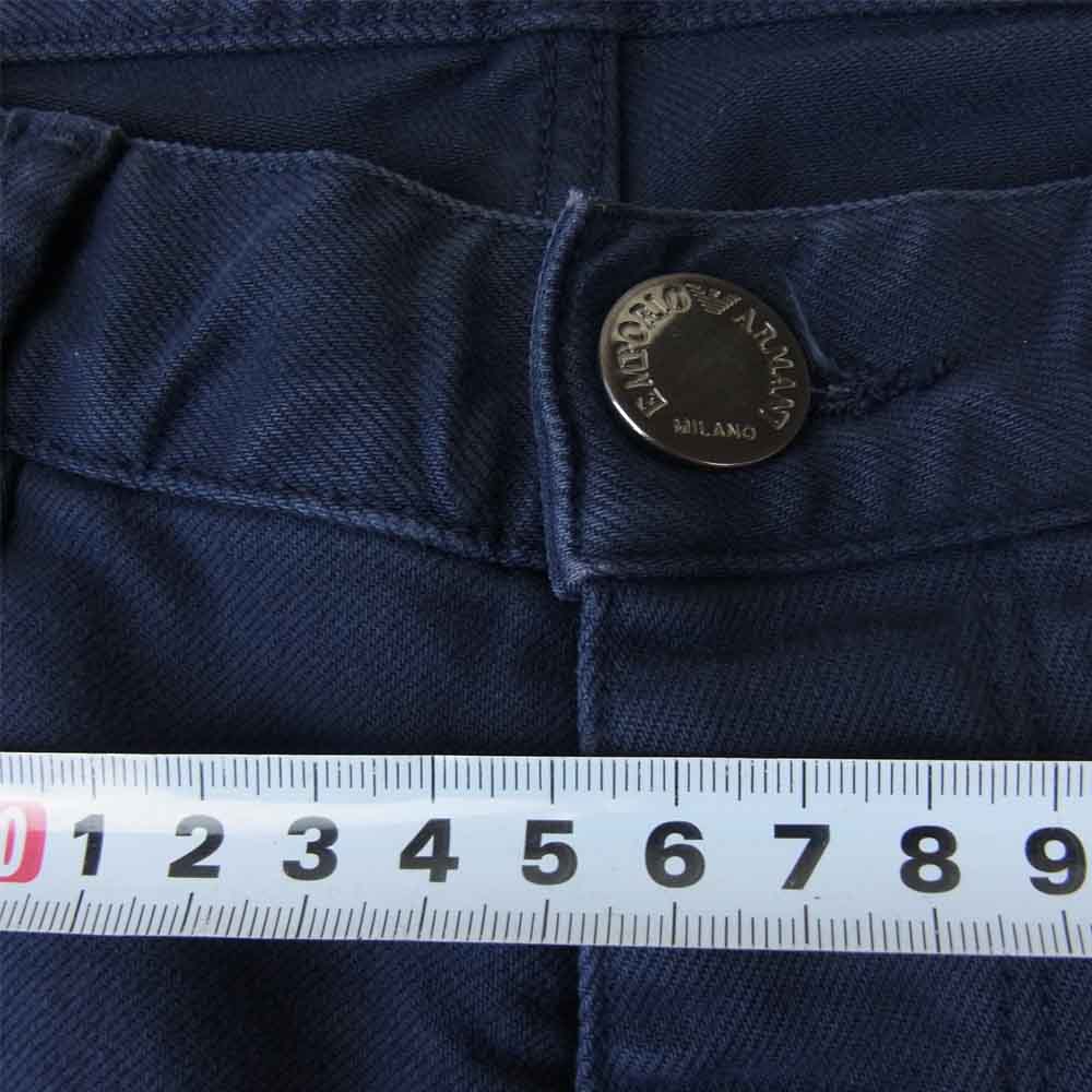 Emporio Armani エンポリオ・アルマーニ 3Y1J75 未使用 訳有 5 POCKETS PANT 5 ポケット パンツ ネイビー系 29【中古】