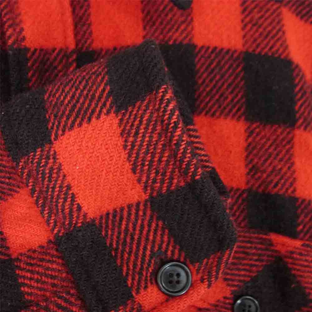 WOOLRICH ウールリッチ ウールリッチ チェック シャツ レッド系 L【中古】
