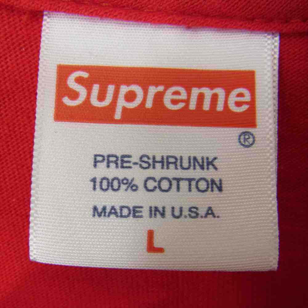 Supreme シュプリーム 19SS Bela Lugosi Tee ルゴシベーラ Tシャツ レッド系 L【中古】