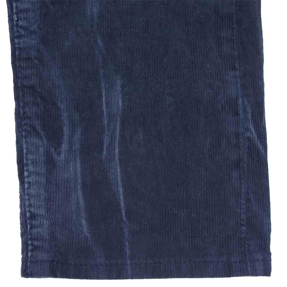 デニム バイ バンキッシュ アンド フラグメント VFP4012 ダメージ加工 リペア加工 コーデュロイ パンツ チャコール系 28【中古】