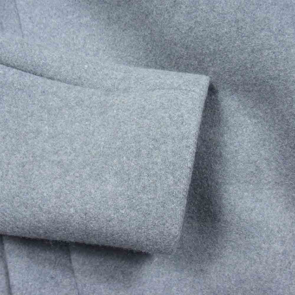 junhashimoto ジュンハシモト 20AW WRAP COAT CASHMERE MELTON 1012020013 カシミヤ混 メルトン ラップ コート グレー系 2【美品】【中古】