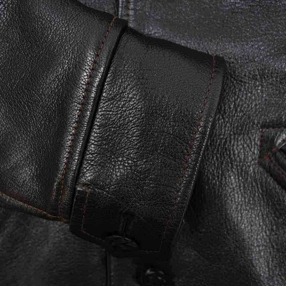 ウエストライド WATSONVILLE LEATHER COAT ワトソンビル レザー コート ブラック系 36【美品】【中古】