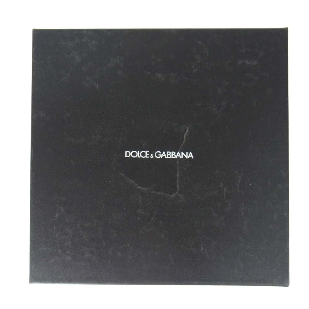DOLCE&GABBANA ドルチェアンドガッバーナ ロゴ レザー ベルト ブラウン系【中古】