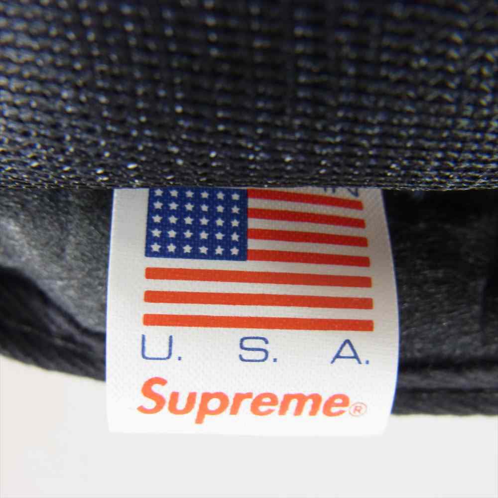 Supreme シュプリーム Hi-Lo Cord Camp Cap 太畝 コーデュロイ キャンプキャップ ネイビー系【美品】【中古】