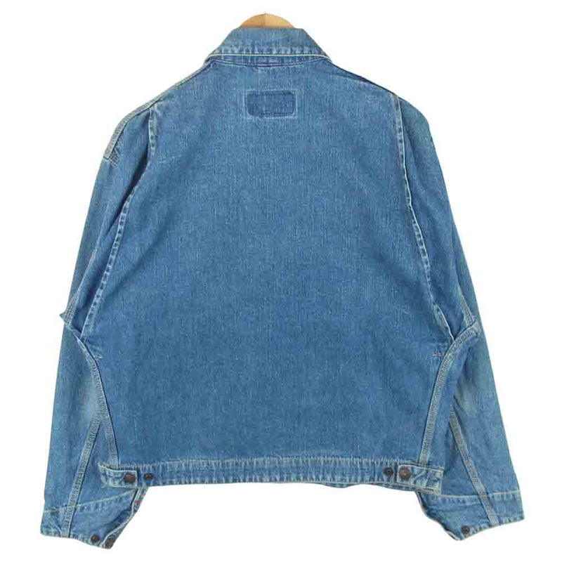 Levi's リーバイス 70743-12 70743 TALON ZIP デニム ジャケット コットン 香港製 インディゴブルー系 40【中古】