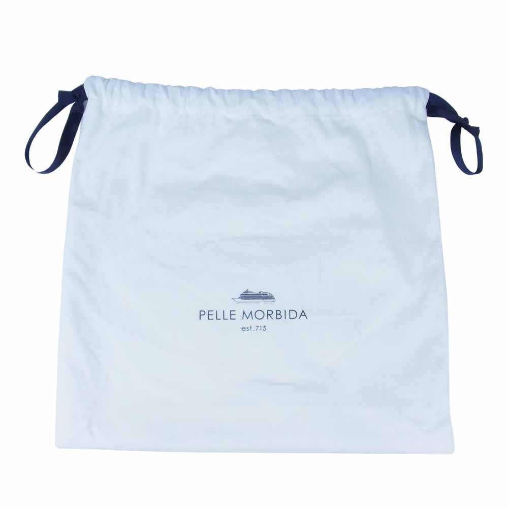 PELLE MORBIDA ペッレモルビダ PMO-MB035 Maiden Voyag メイデンヴォヤージュ クラッチ バッグ ブラック系【新古品】【未使用】【中古】