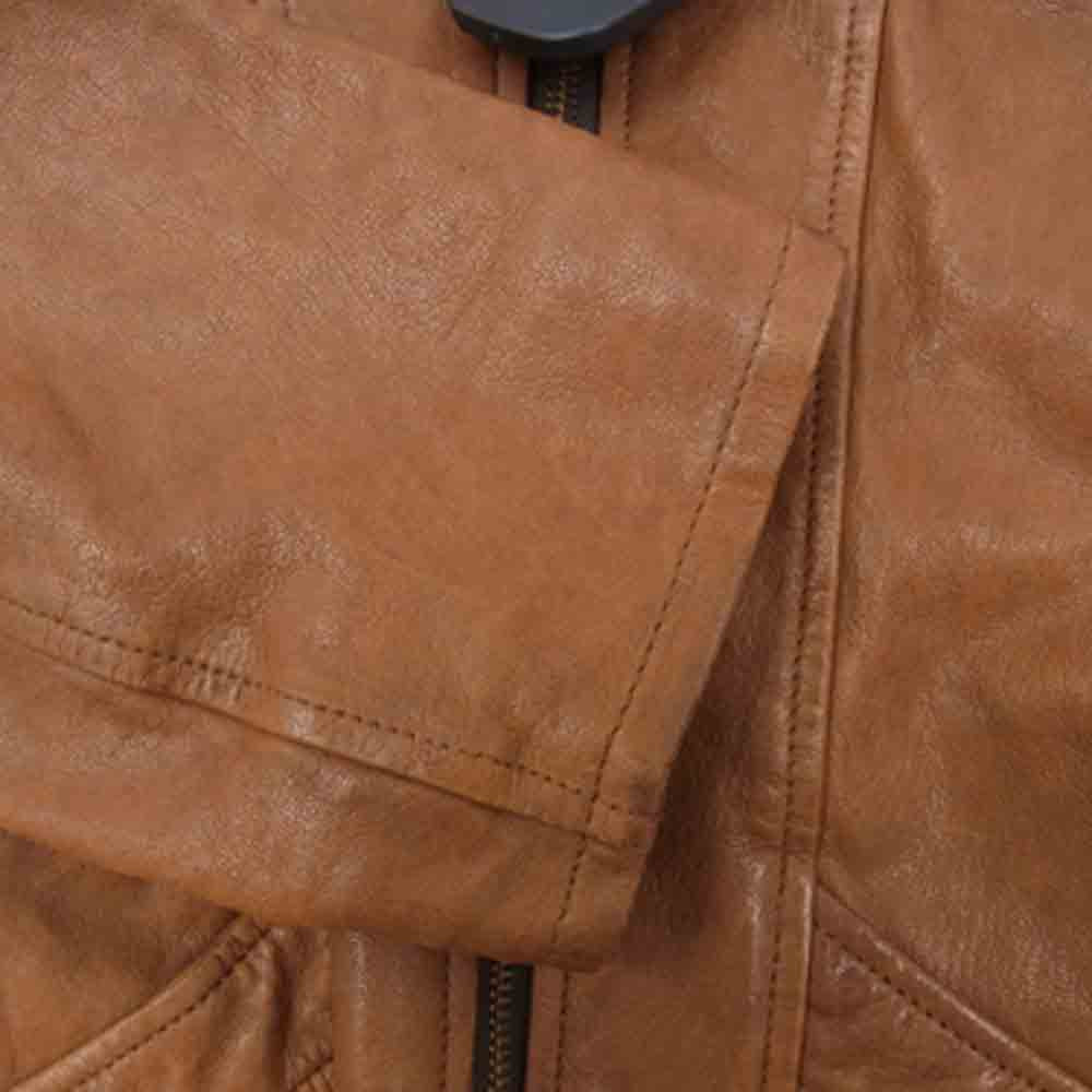 東洋エンタープライズ IM80150 Indian インディアン ラムレザー ジャケット 38【中古】