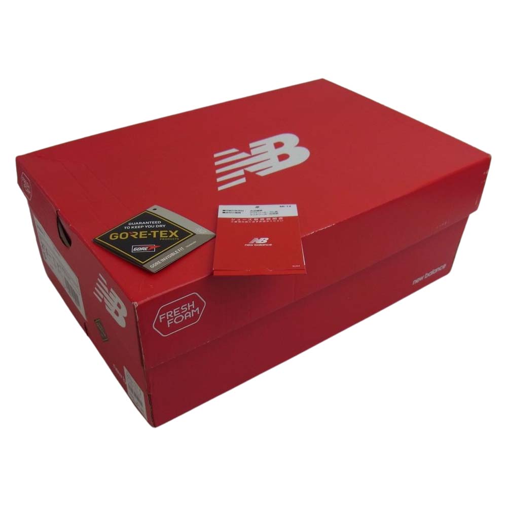 NEW BALANCE ニューバランス M880X11 GORE-TEX ゴアテックス ランニングシューズ ブラック系 27.5cm【美品】【中古】