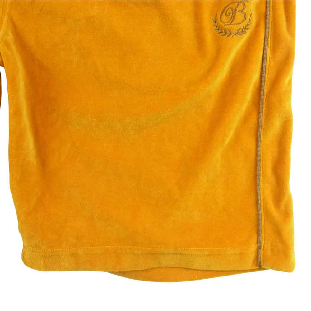 ブラックアイパッチ BEPFW21PA07 B EMBLEM PIPING VELOUR SHORTS B エンブレム ベロア ショーツ ショートパンツ L【新古品】【未使用】【中古】