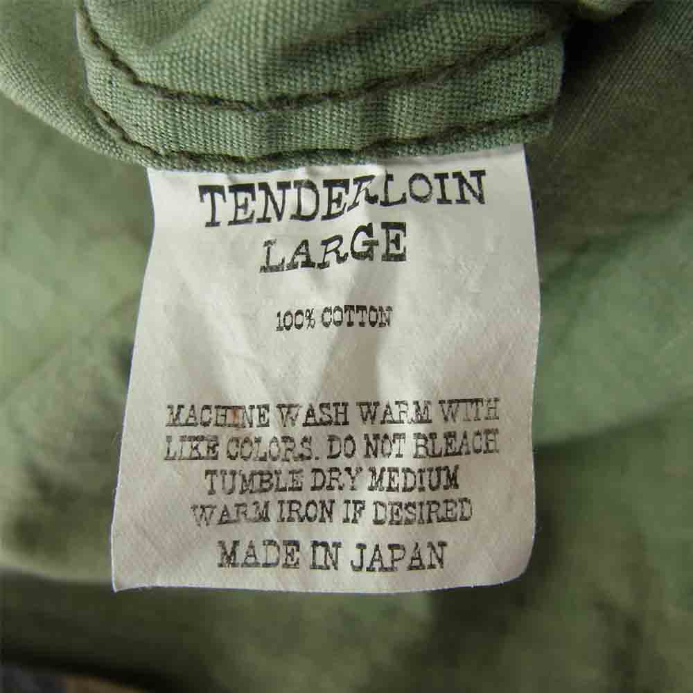 TENDERLOIN テンダーロイン 16AW T-ARMY JKT JF アーミージャケット リップストップ L【中古】