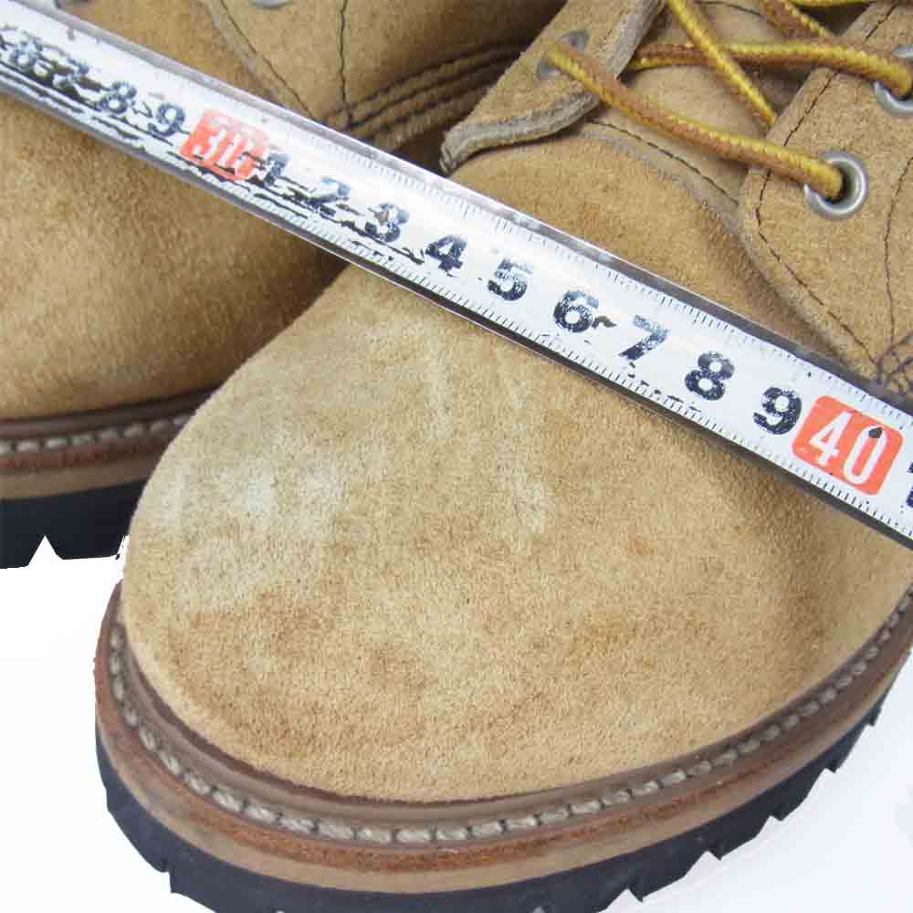 RED WING レッドウィング 8211 PT91 90s スチールトゥ スエード レースアップ ロガー ブーツ 8D【中古】
