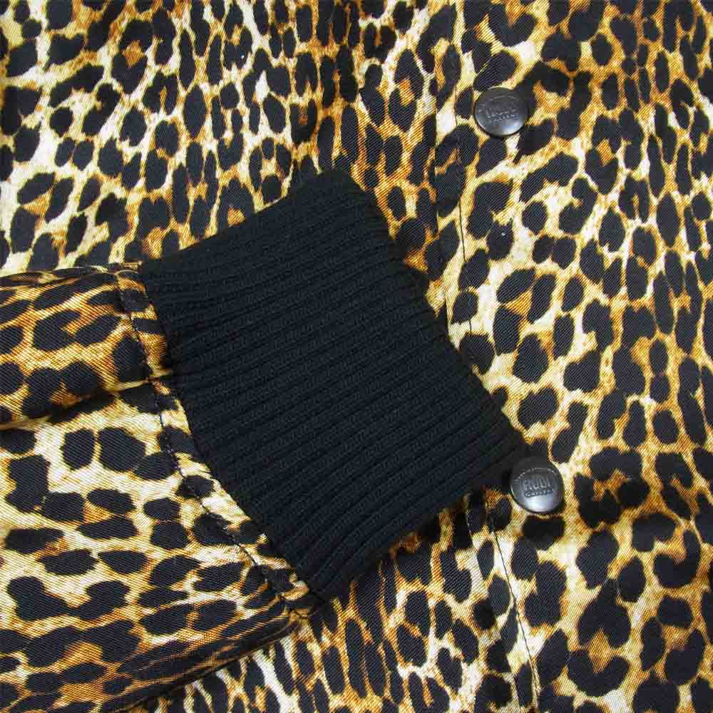 RUDE GALLERY ルードギャラリー 16SS レオパード ブルゾン 日本製 ベージュ系 3【美品】【中古】