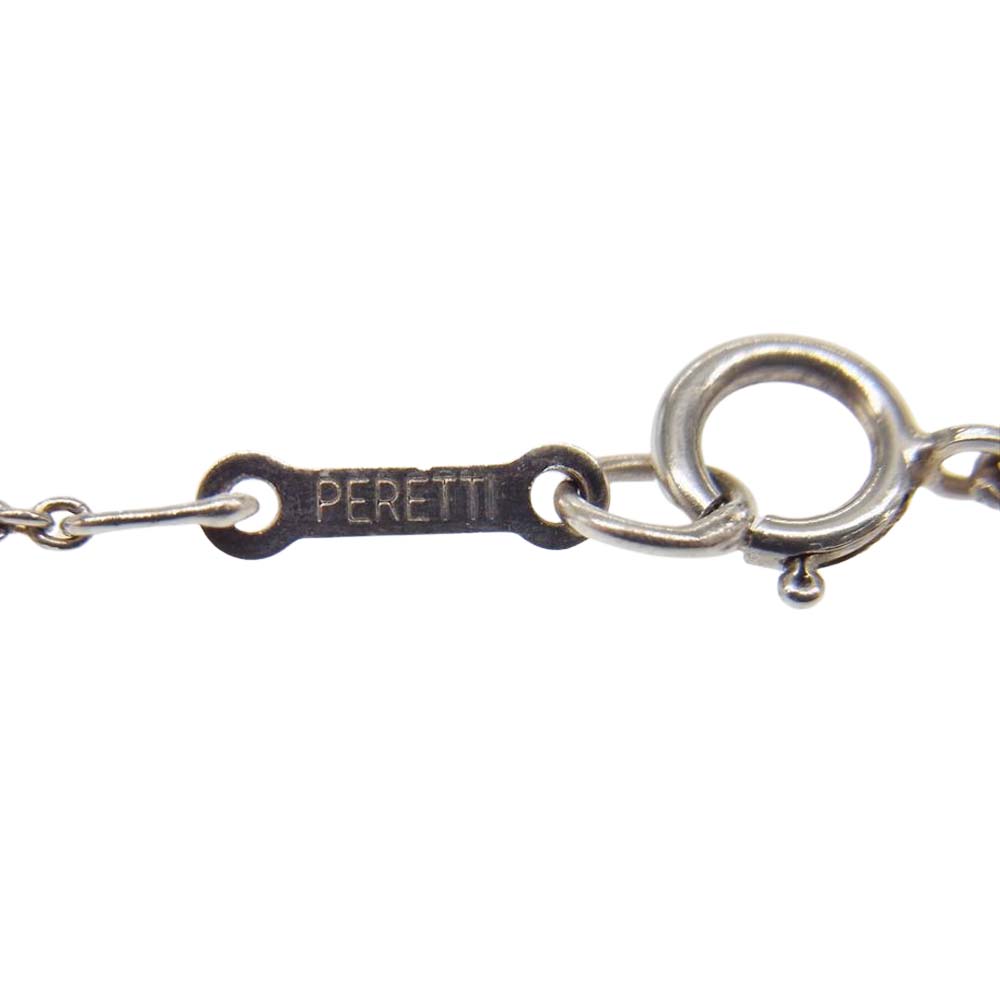 TIFFANY&Co. ティファニー ラビングハート ペンダント ネックレス シルバー系【中古】