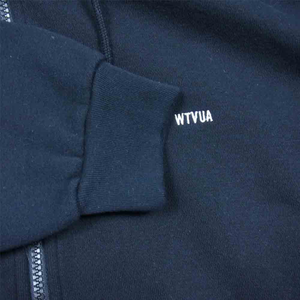 WTAPS ダブルタップス 17AW 172ATDT-CSM14 HELLWEEK ZIP UP スウェット ジップ パーカー ブラック系 S【中古】