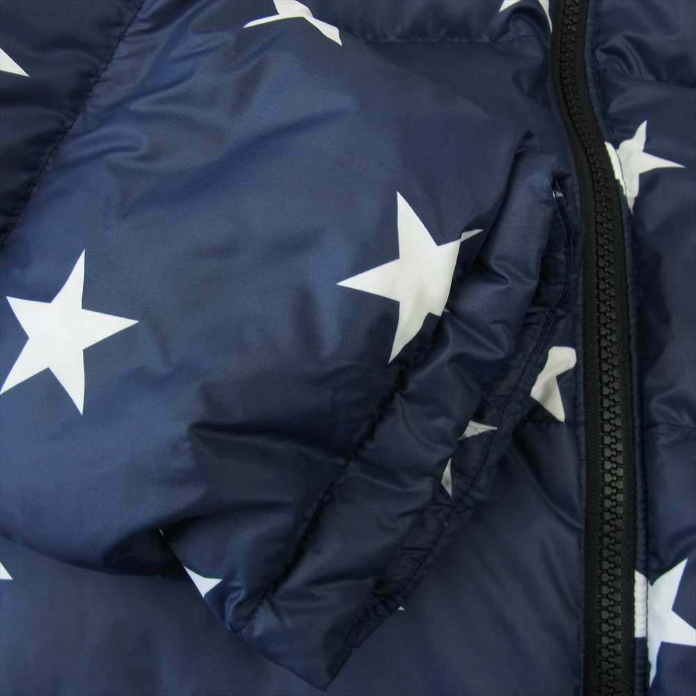 THE NORTH FACE ノースフェイス NF0A3BZ9 海外並行品 International Pack USA Star Nuptse Jacket ヌプシ ダウン ジャケット ネイビー系 L【中古】