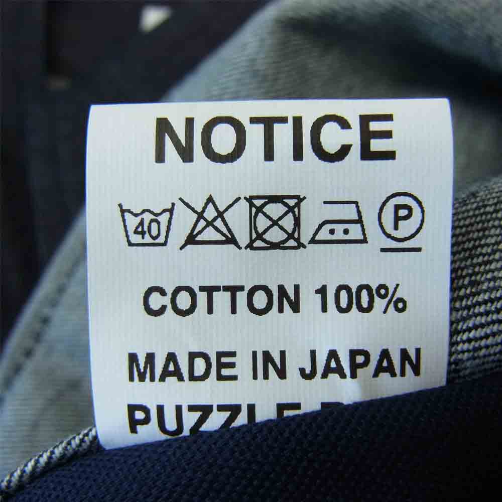 SASAFRAS ササフラス SF-211754 GARDEN TOUGH VEST 9OZ DENIM デニム ベスト インディゴブルー系 M【新古品】【未使用】【中古】