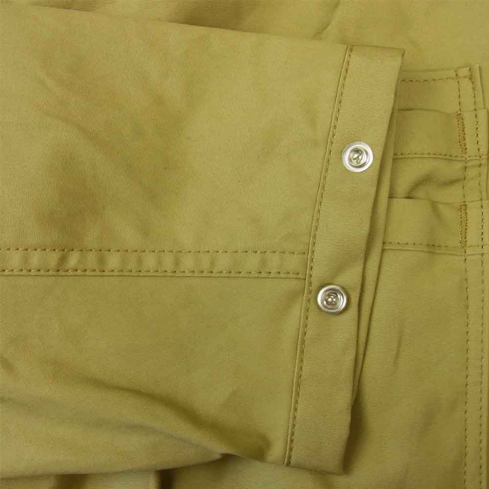 SASAFRAS ササフラス 21AW SF-211819 OVERGROWN HIKER JACKET WEEDS POPLIN コットン ポプリン ハイカー ジャケット カーキ系 L【新古品】【未使用】【中古】