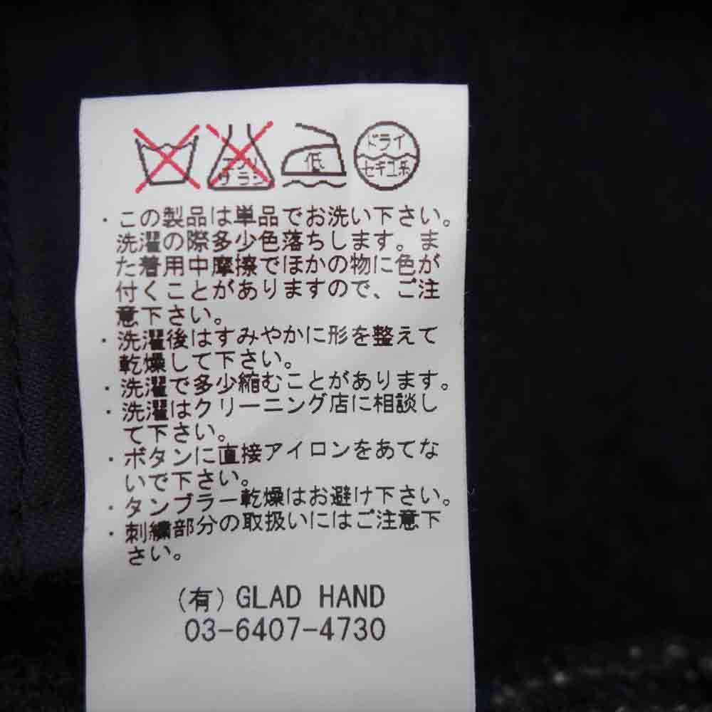 GANGSTERVILLE ギャングスタービル GSV-13-AW-08 BEACH VEST ビーチクロス ベスト ネイビー系 S【中古】