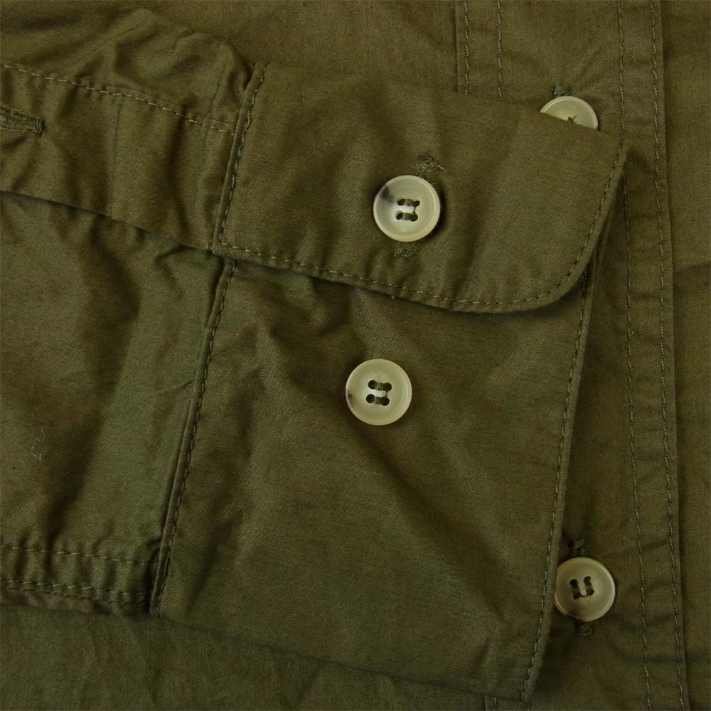 マニファッツュラ チェッカレッリ 706 LIGHT BUSH SHIRT ライト ブッシュ シャツ S【新古品】【未使用】【中古】