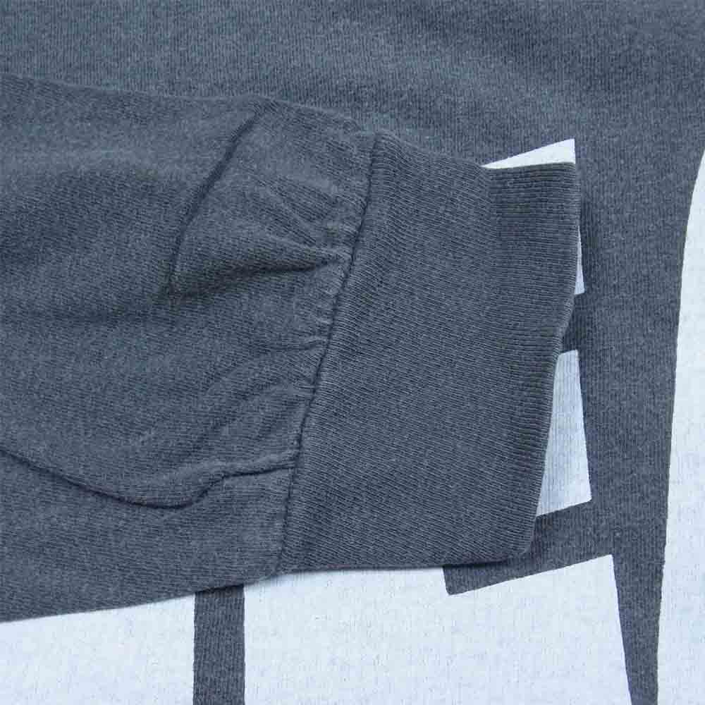 WIND AND SEA ウィンダンシー 21SS WDS-21S-TPS-04 L/S T-SHIRT Charcoal ロングスリーブ Tシャツ チャコール L L【新古品】【未使用】【中古】