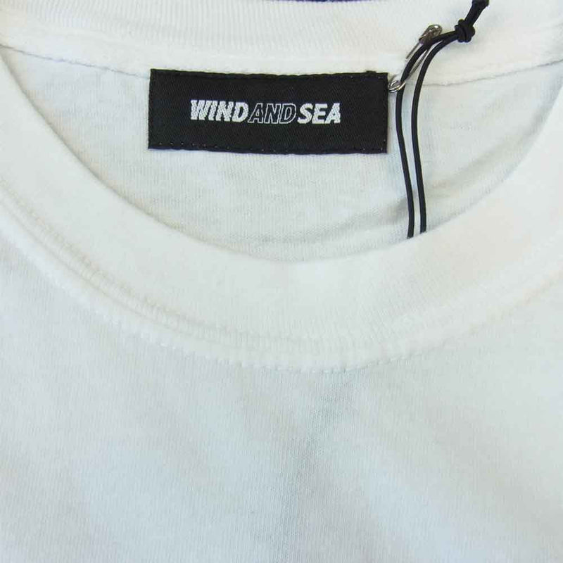 WIND AND SEA ウィンダンシー 21SS WDS-21S-TPS-04 L/S T-SHIRT White
