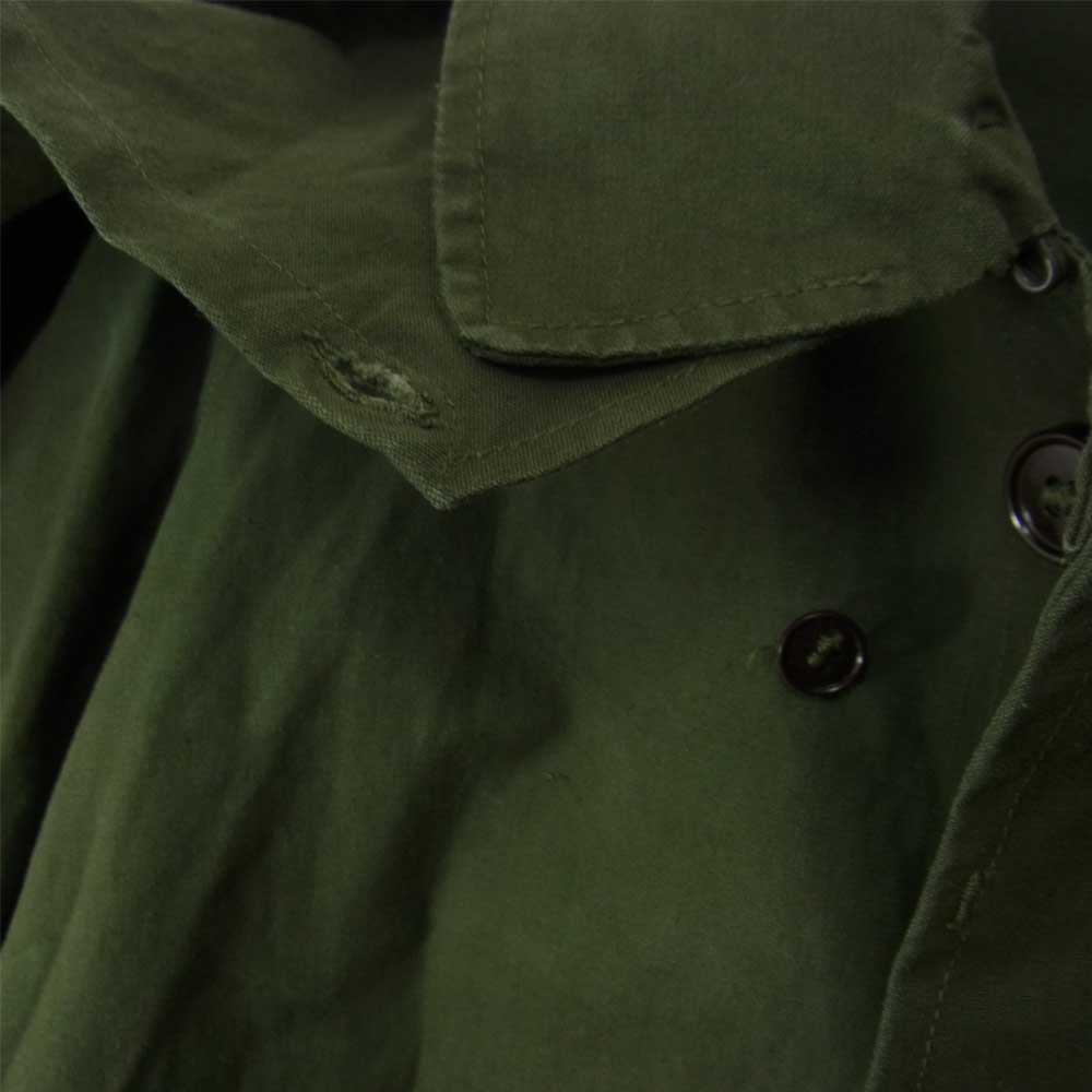 フランス軍 ヴィンテージ 50~60s Frock Coat フロック コート ミリタリー カーキ系 M【中古】
