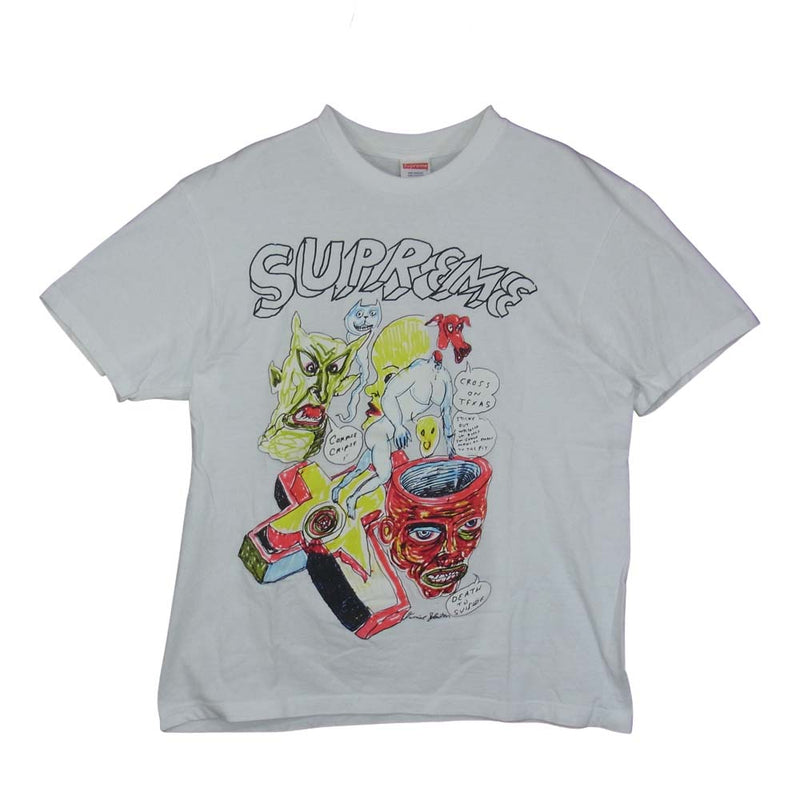 supreme Daniel Johnston tee Tシャツ S - Tシャツ/カットソー(半袖/袖