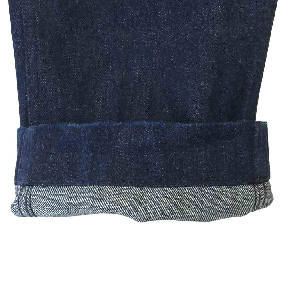 BONCOURA ボンクラ 41 デニム トラウザー パンツ インディゴブルー系 32【美品】【中古】