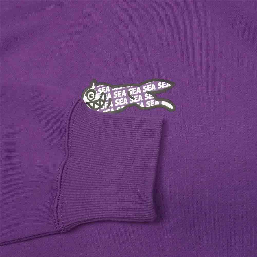 WIND AND SEA ウィンダンシー ICJP215SK005 ICECREAM アイスクリーム COTTON HOODIE #1 コットン フーディ プルオーバー パーカー パープル系 M【新古品】【未使用】【中古】