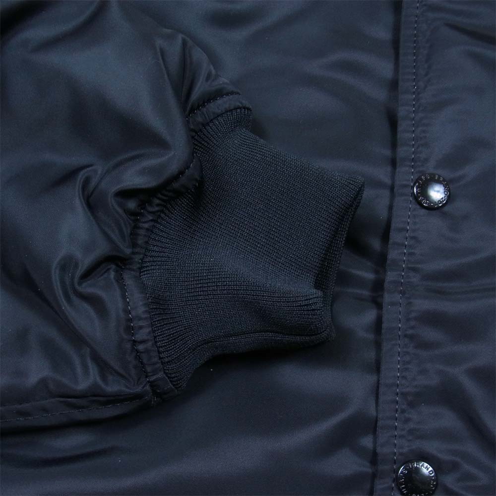 WTAPS ダブルタップス 21AW 212TQDT-JKM01 TEAM JACKET NYLON. TWILL チーム ジャケット ナイロン ツイル クロスボーン 刺繍 ブラック系 2【美品】【中古】
