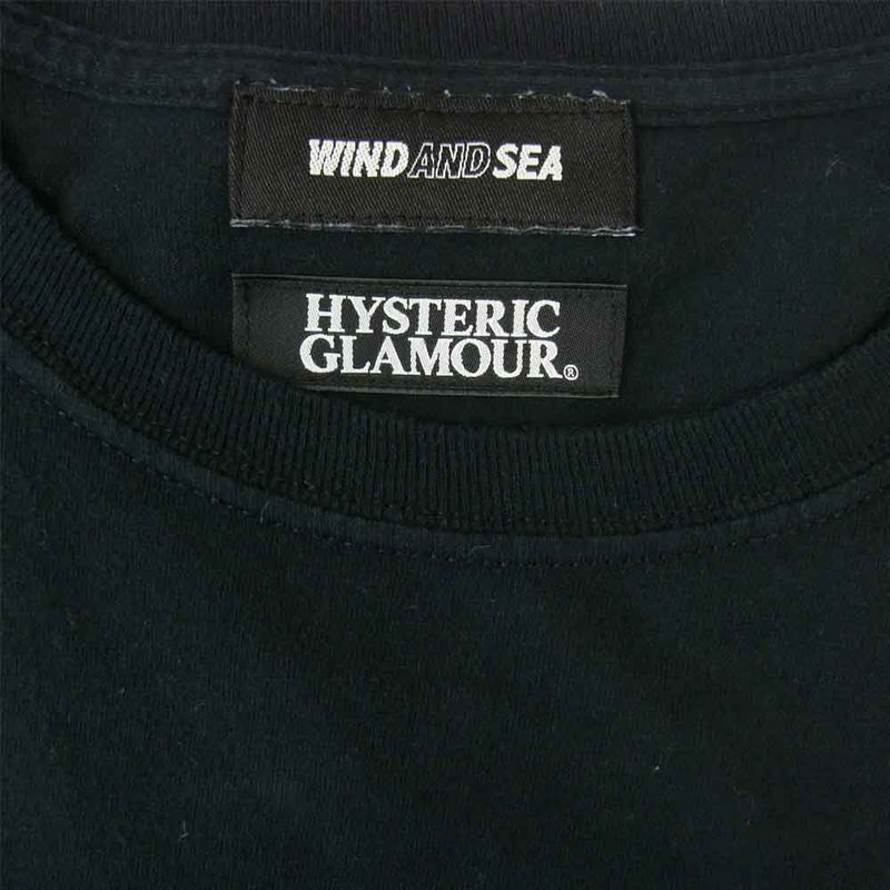WIND AND SEA × HYSTERIC GLAMOUR ロンT XL