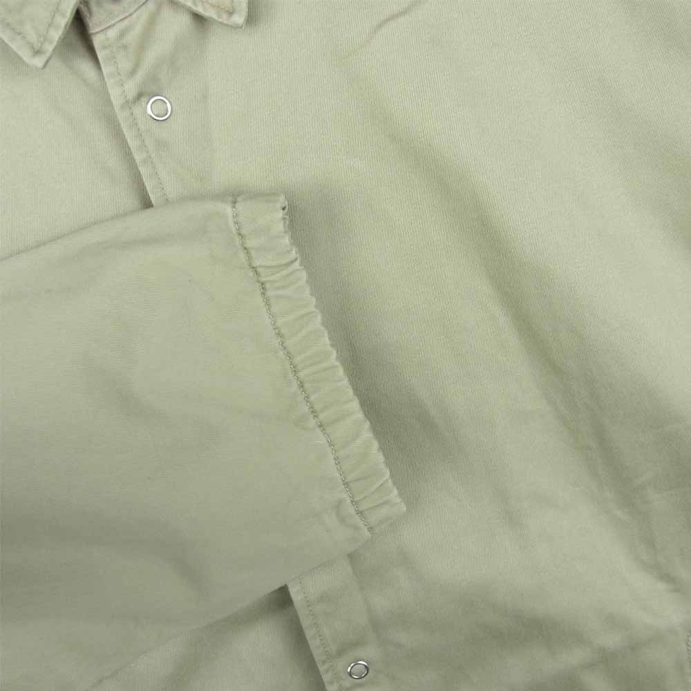 UNUSED アンユーズド us1293 17SS Chino Jacket バイオウォッシュ加工 チノクロス コーチ ジャケット ベージュ系 3【中古】