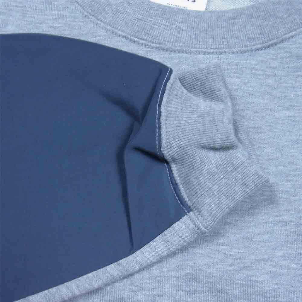 BAMBOO SHOOTS バンブーシュート 2101025 ACTIVE CREWNECK SWEAT SHIRT アクティブ クルーネック スウェット グレー系 L【新古品】【未使用】【中古】