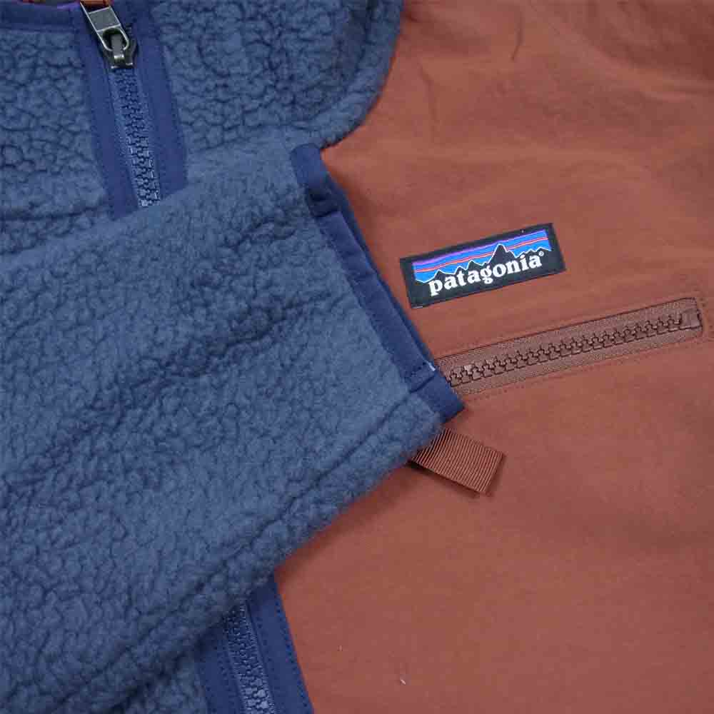 patagonia パタゴニア 21AW 22790 Retro Pile PullOver レトロ パイル プルオーバー ネイビー系 S【新古品】【未使用】【中古】
