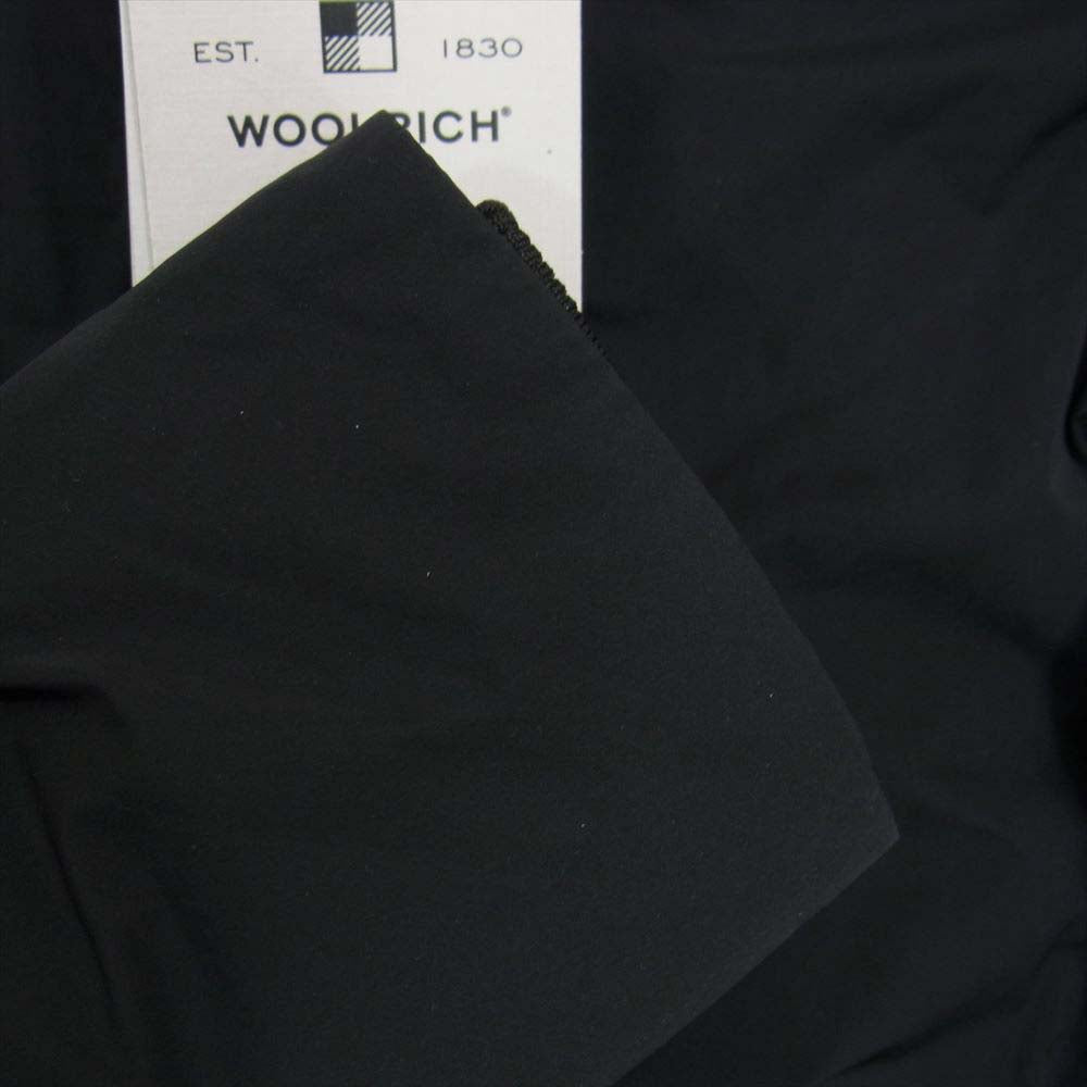 WOOLRICH ウールリッチ WWOU0423B IENA イエナ 別注 MAPLE ダウン コート ブラック系 S【新古品】【未使用】【中古】