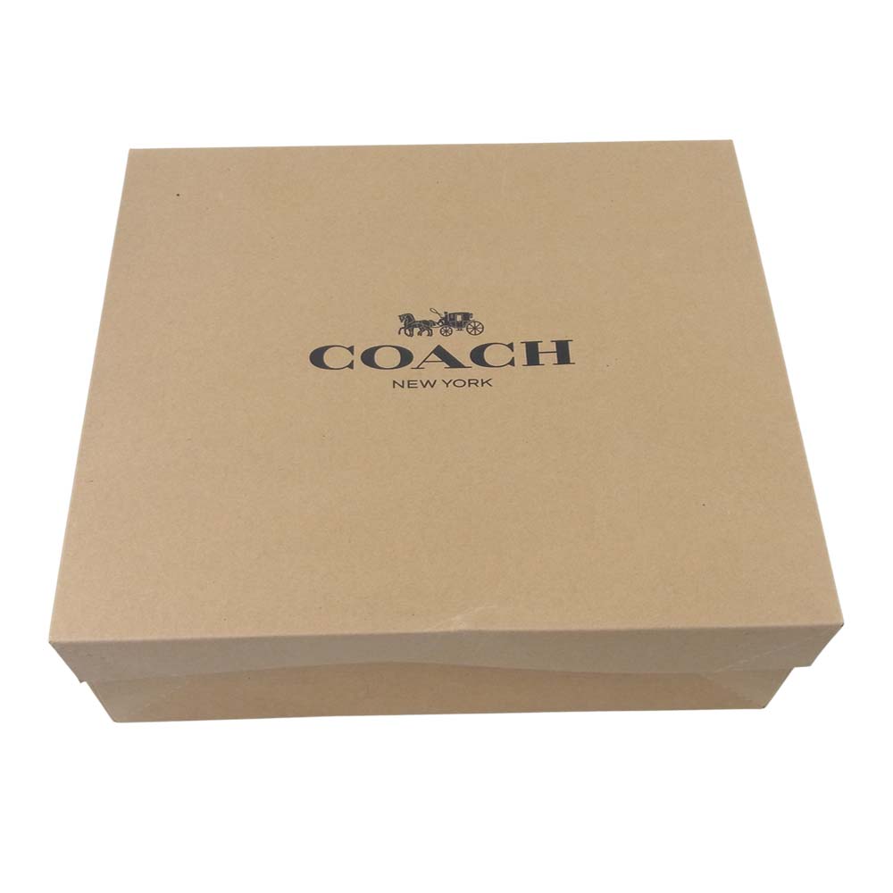 COACH コーチ B1844 F24743 Zip Around Tech Case ヘリンボーンパターン クラッチ バッグ ブラック系【中古】