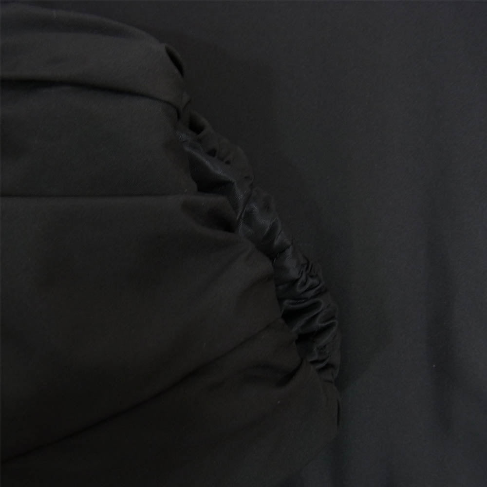 アントゲージ ノーカラー ダウン ジャケット ブラック系 F【中古】