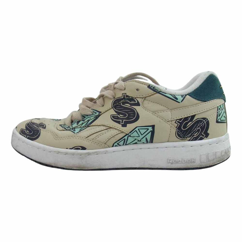 Reebok リーボック FW7565 BILLIONAIRE BOYS CLUB ICE CREAM コラボ スニーカー ベージュ系【中古】