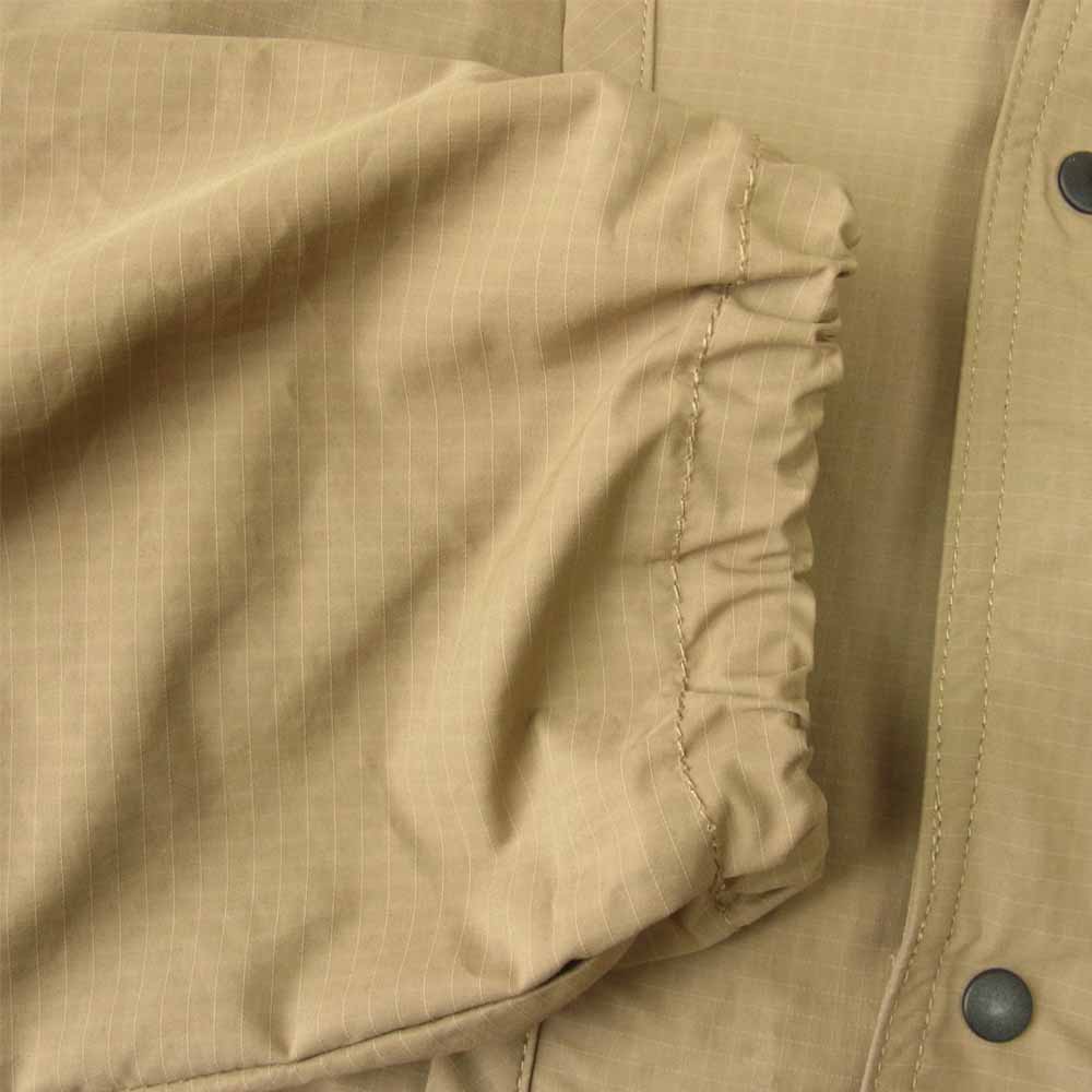 SASQUATCHfabrix. サスクワァッチファブリックス 20SS 20SS-JKL-008 ORIENTAL SHOULDER NYLON JACKET 撥水加工 ナイロン コーチ ジャケット ブラウン系 L【中古】
