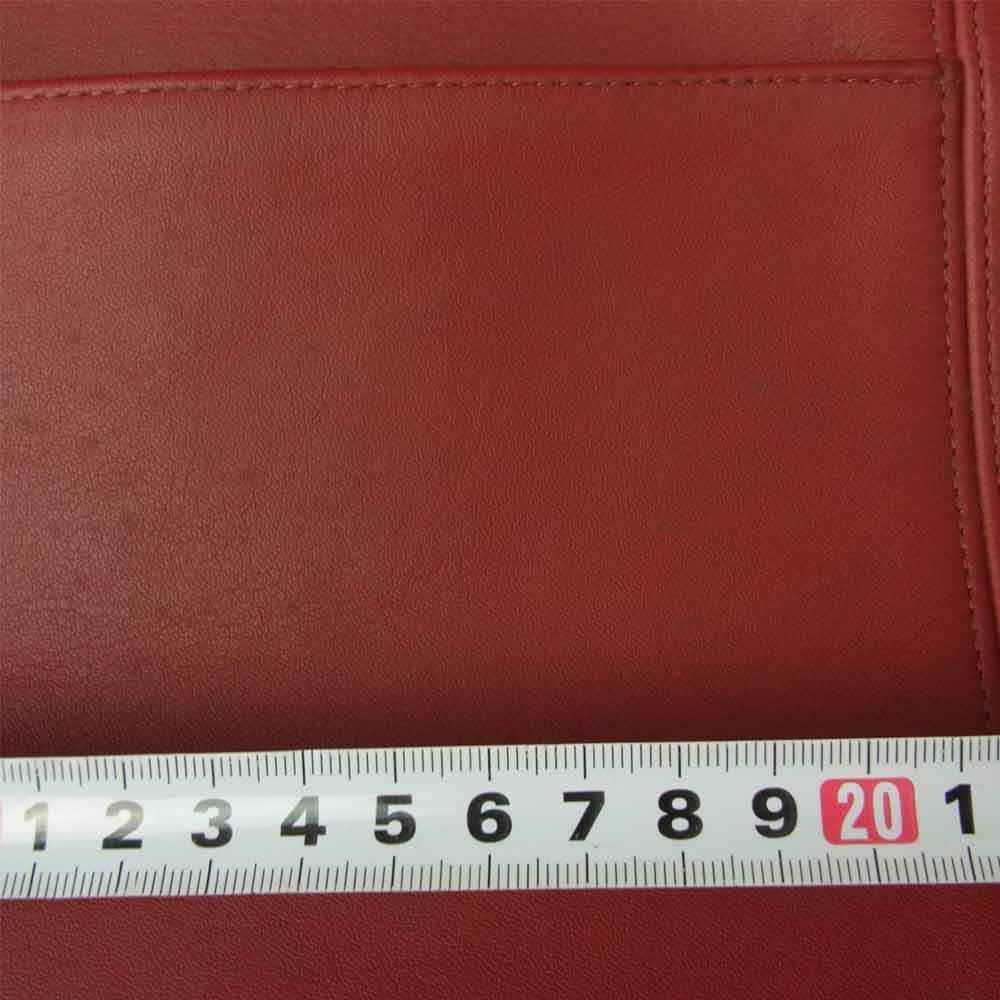 COACH コーチ L6C-4155 オールドコーチ レザートートバッグ レッド系【中古】