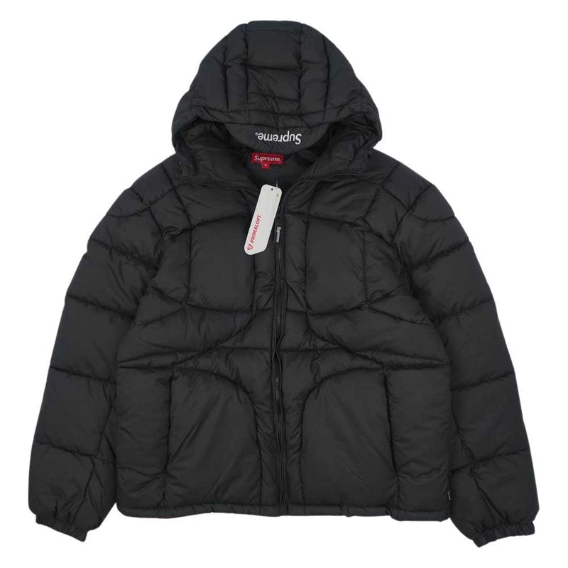 supreme puffy  jacket  黒 M