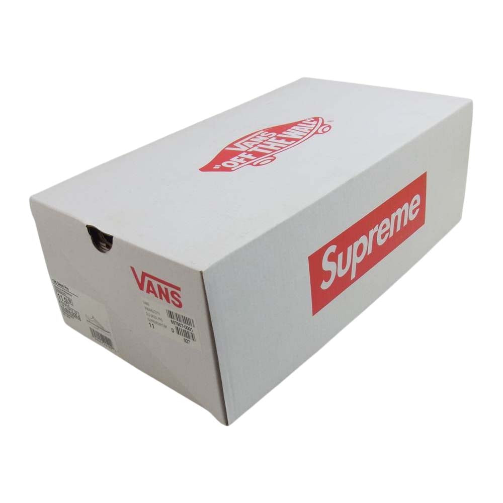 Supreme シュプリーム 20aw VN0A45JC2YV VANS ヴァンズ OLD SKOOL PRO オールドスクール プロ スニーカー ホワイト系【新古品】【未使用】【中古】