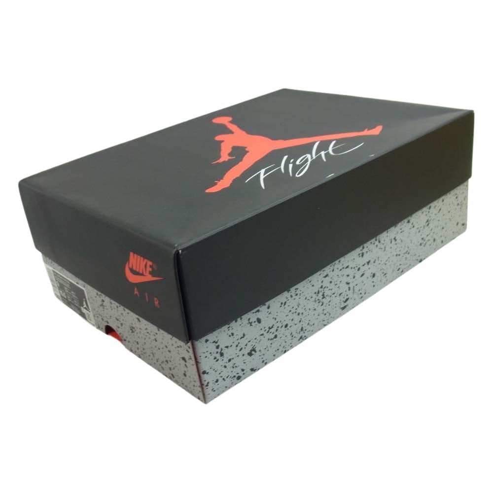 NIKE ナイキ DC7770-160 AIR JORDAN 4 RETRO WHITE/BLACK-TECH GREY-FIRE RED ナイキ エアジョーダン 4 レトロ ホワイト系 27㎝【新古品】【未使用】【中古】