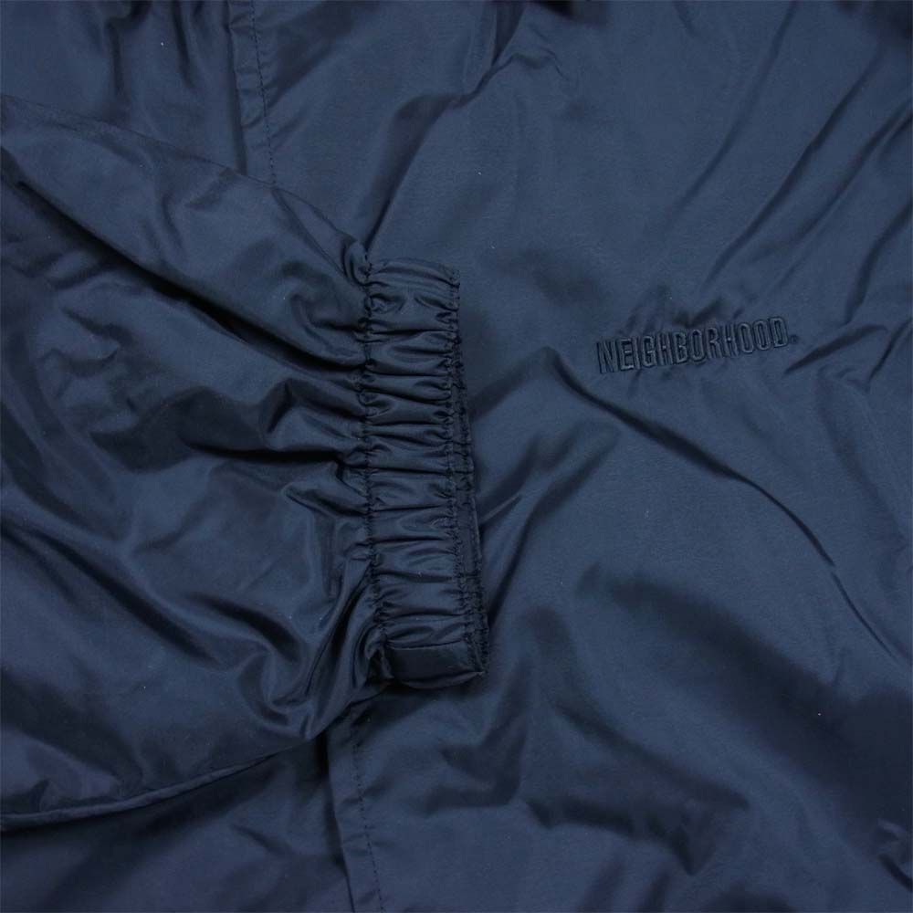 NEIGHBORHOOD ネイバーフッド 21SS 211TSNH-JKM01 BROOKS / N-JKT ロゴ 刺繍 コーチ ジャケット ブラック系 L【美品】【中古】