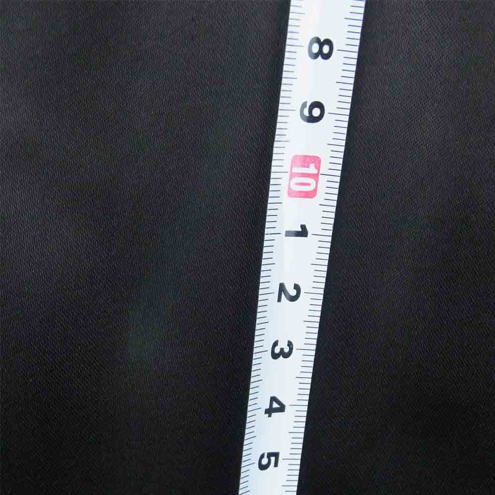 MAX MARA マックスマーラ 白タグ ウール100% 比翼 ロング コート イタリア製 ブラック系 36【中古】