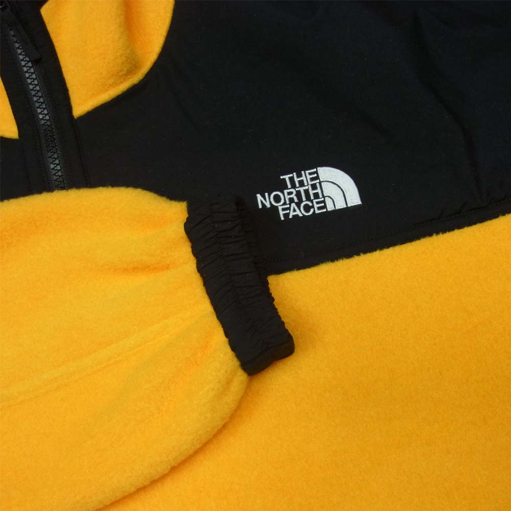 THE NORTH FACE ノースフェイス NA72031 Him Fleece Parka ヒムフリース パーカー ブラック系 イエロー系 XL【中古】
