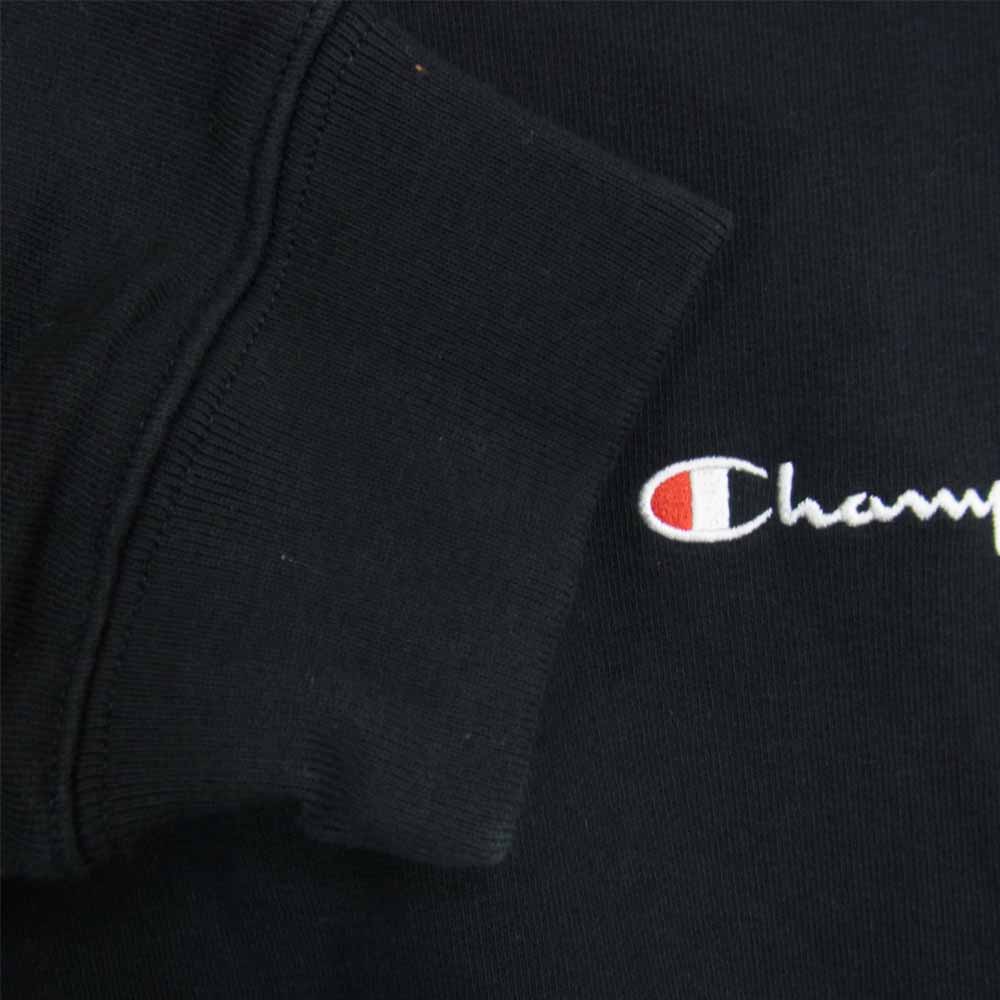 Champion チャンピオン C8-S008 スウェット ポロシャツ 襟付き ブラック系 XL【中古】