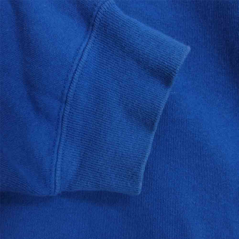 Champion チャンピオン C5-P101 USA製 9oz Terry Fleece フーデッド スウェット シャツ ブルー系 XL【中古】