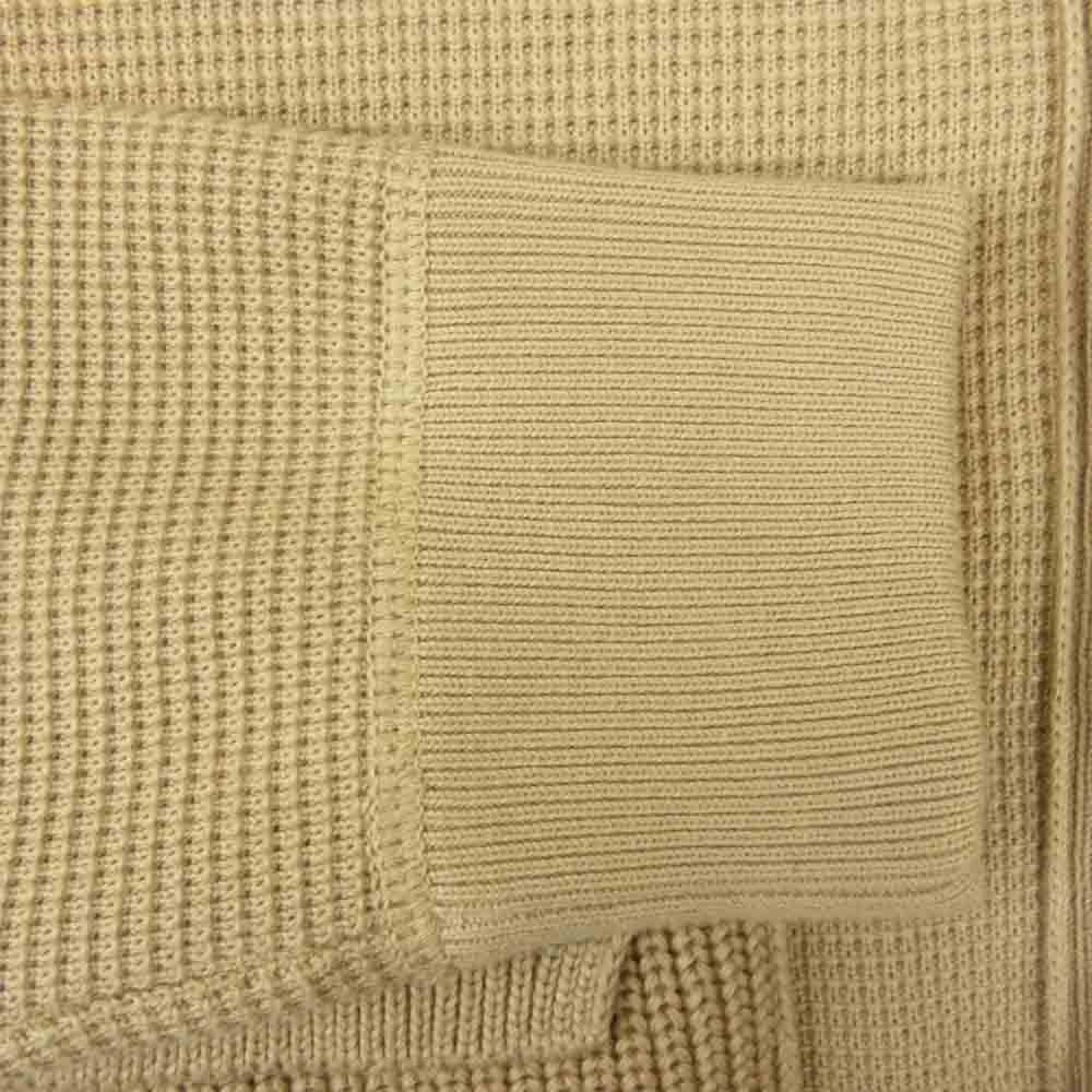 バーク 41B8092 knit duffle ニット ダッフル コート ベージュ系 S【中古】