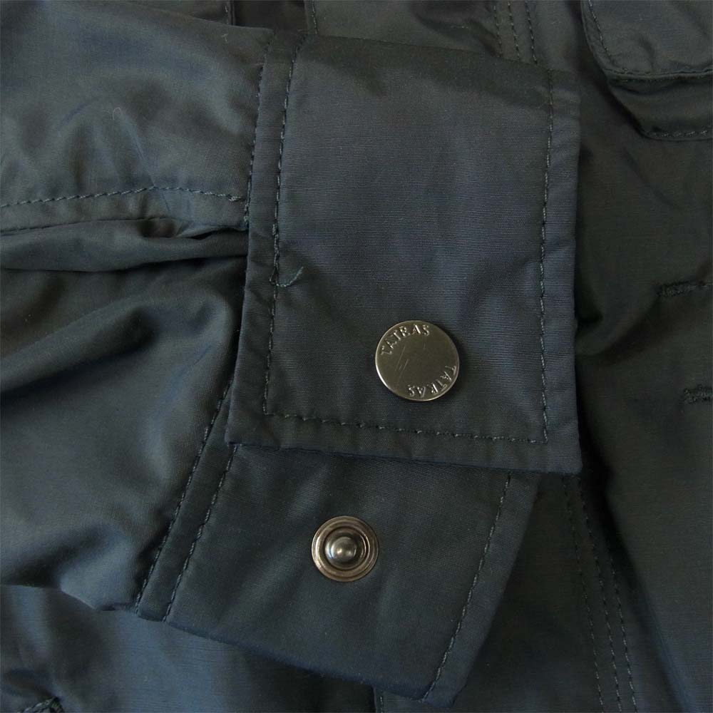 TATRAS タトラス MTA18S4544 BORBONE ボルボネ インナーダウンベスト付き 3way M-65 ジャケット ブラック系 1【中古】